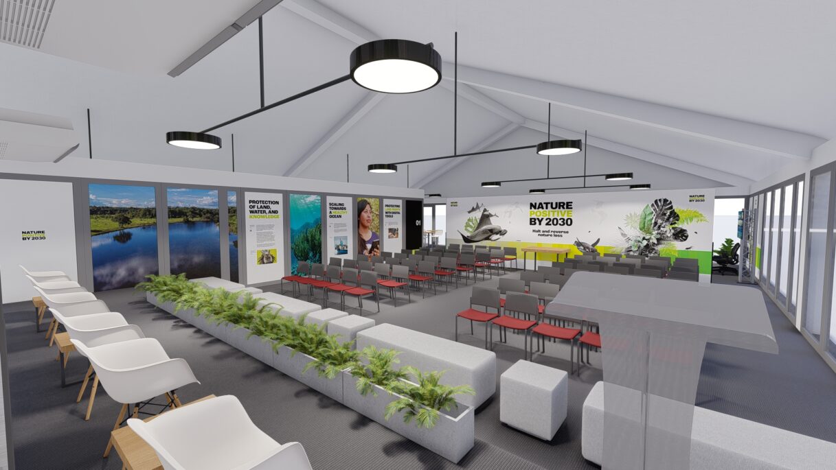 A look inside the Nature Positive Pavilion